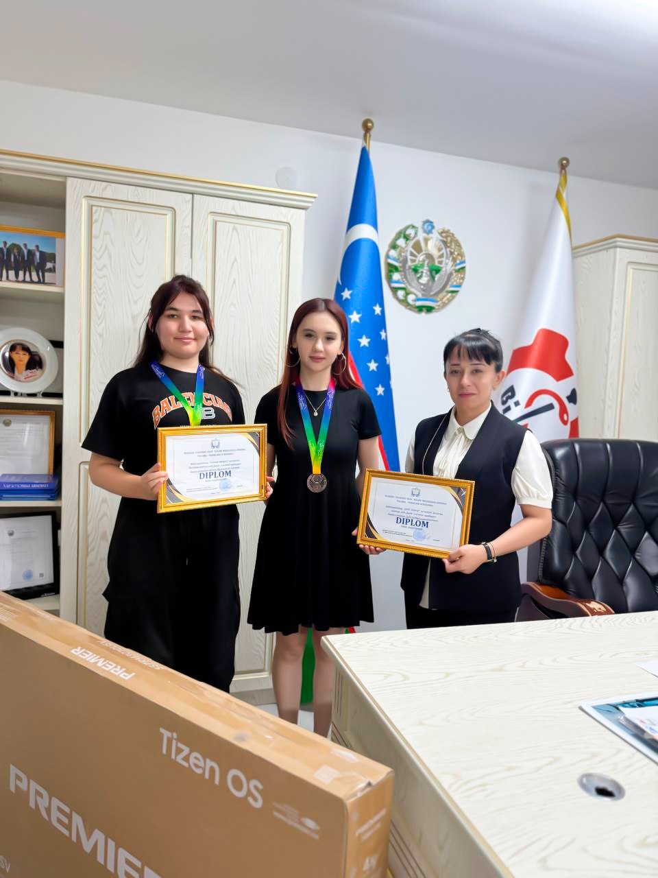 Bizning faxrli talabalarimiz yutuqlari